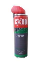 CX80 CONTACX 500ml Preparat do czyszczenia styków i elektroniki Spray DUO